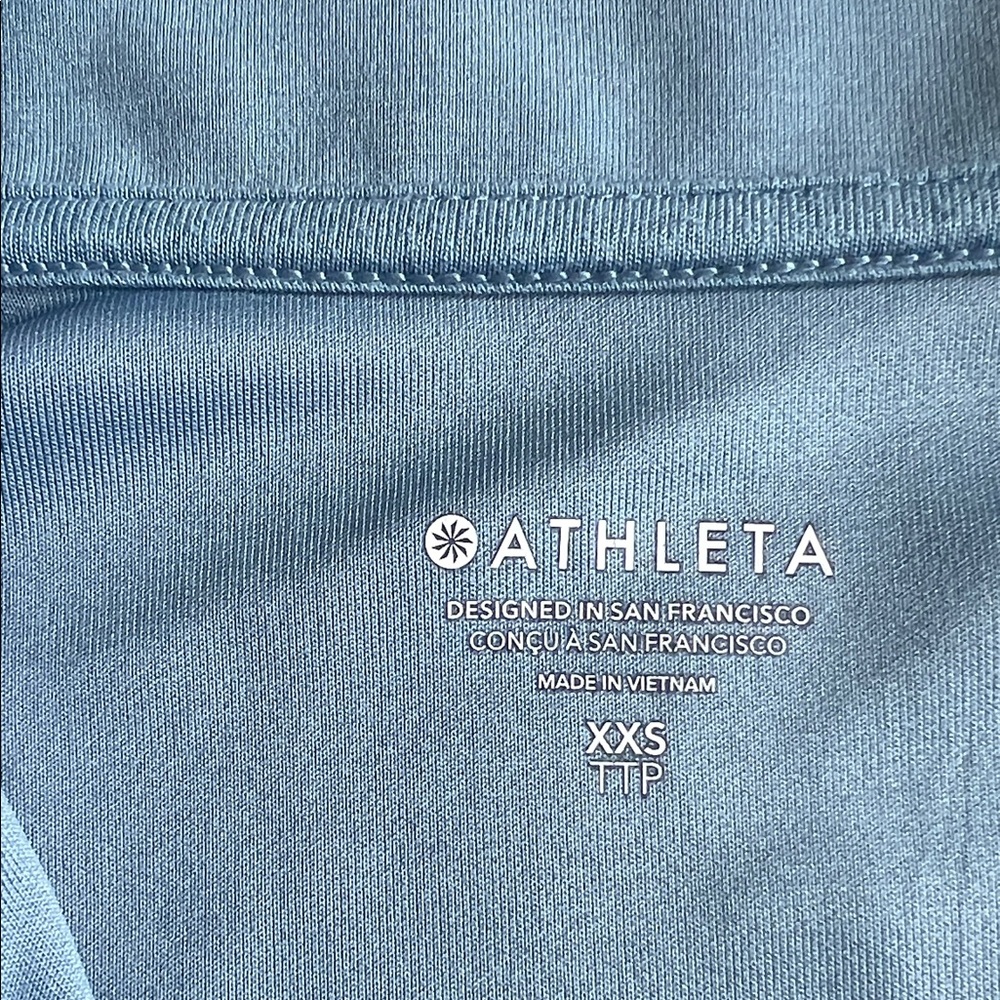 Athleta Blue Athletic Pullover - Picture 2 of 4